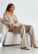 V-neck sweater "Miranda" (Beige)